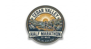 Cedar Valley Half Marathon Logo
