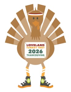 2026 Loveland Turkey Trot Logo