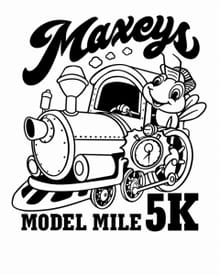 9th Annual Maxeys Model Mile logo