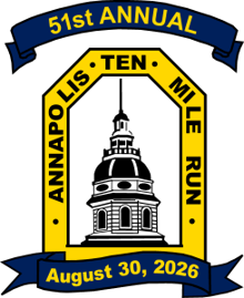 Annapolis 10 Mile Run logo