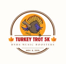 Turkey Trot 5K / Belvidere North Music Boosters logo