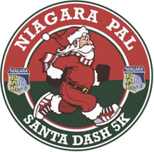 Niagara PAL Santa Dash 5k logo