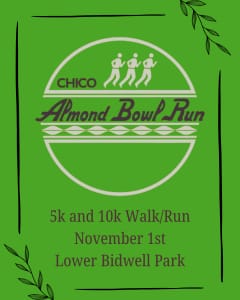 Almond Bowl 5K & 10K November 1st, 2026 Logo