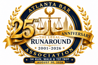 25th Annual The Legal Runaround Logo