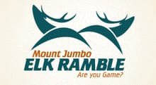 Mt Jumbo Elk Ramble 15k logo