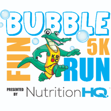 The Kroc Center Bubble Fun 5k Run/Walk logo