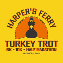 Harper's Ferry Turkey Trot 5k, 10k, & Half logo