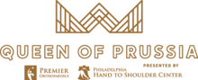 Queen of Prussia 10K presented by Premier Orthopaedics and Hand to Shoulder Center logo
