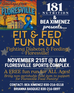 Fit & Fed 4th Annual Diabetes Fun Run Logo