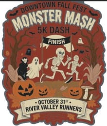 DownTown Fall Fest 5K and Kids 1k Fun Run logo