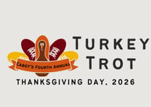 Cabot's 4th Annual Turkey Trot - Presented by Thomas Long Homes logo