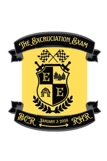 The Excruciation Exam logo
