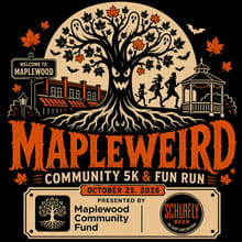 Mapleweird Community 5K & Fun Run logo