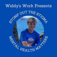 Widdy's Work presents Stomp Out the Stigma logo
