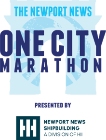 Newport News One City Marathon logo