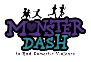 Monster Dash To End Domestic Violence 5K Logo