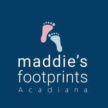 Footprints Forever 5K & 1 Mile Fun Run/Walk - Maddie's Footprints Acadiana logo