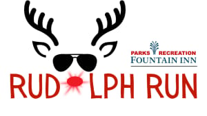 Rudolph Run at Night Logo