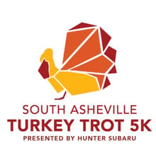 South Asheville Turkey Trot presented by Hunter Subaru logo