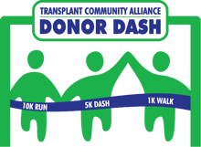 Donor Dash 10K - 5K - 1K Family Fun Run logo
