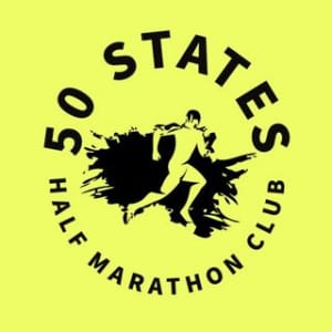 Fifty States Half Marathon Club Life Membership Logo