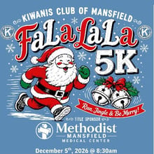 FALALALA 5Kiwanis - MANSFIELD logo