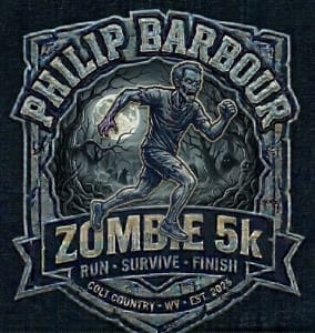 Philip Barbour Zombie Run Logo