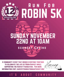 Run for Robin 5k logo