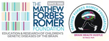 The Mathew Forbes Romer Foundation 5K for Brain Health - Brain Health Hustle logo