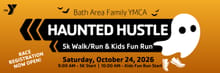 Bath Area Family YMCA Haunted Hustle 5K Walk Run & Kids Fun Run logo