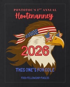 Hootenanny 5K (Pontotoc, MS) Logo