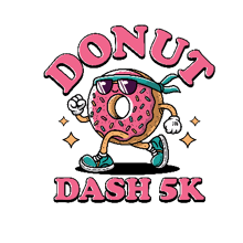 Uncle John's Donut Dash 5k logo