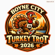 2026 Kiwanis Boyne City Turkey Trot logo