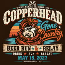 Copperhead Beer Run logo