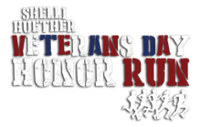 Shelli Huether Veterans Day Honor Run logo