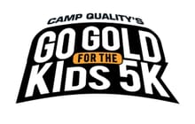 CANCELED - Camp Quality's Go Gold for the Kids 5k logo