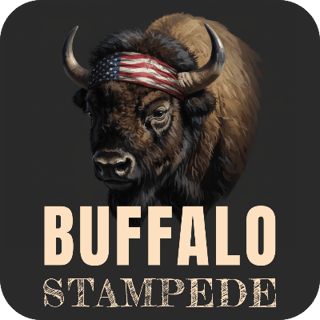 Buffalo Stampede 5K Logo
