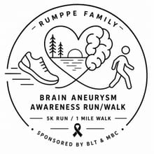 3rd Annual Rumppe Family Brain Aneurysm Awareness Run/Walk logo