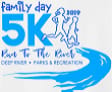 2026 Run To The River 5K logo