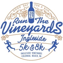 Run the Vineyards - Ingleside Vineyards 5K/8K logo
