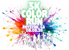 Royston 3K Color Run logo