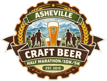Asheville Craft Beer Half Marathon & 10K/5K logo
