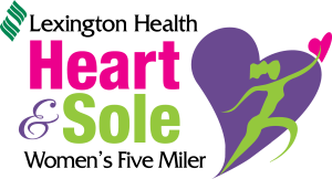 Lexington Health Heart & Sole Women's Five Miler Logo