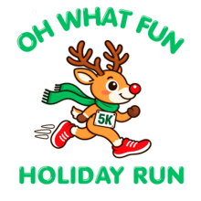 OH WHAT FUN HOLIDAY RUN logo
