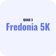 Fredonia 5K - QUAD 3 logo