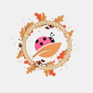 Her Fall Forward 5K Logo