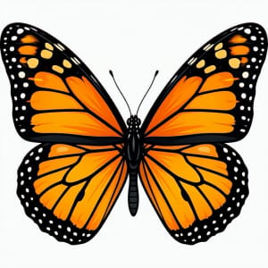Monarch Migration Run Logo