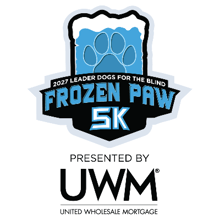 2027 Frozen Paw 5K logo
