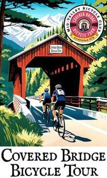 Covered Bridge Bicycle Tour logo