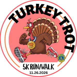 Lions Club Turkey Trot 5K Logo